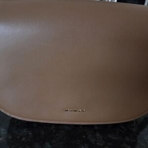 Michael Kors Tan Leather Crossbody Bag New Q